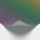 Oranje-groen-Paars verloop Cadeaupapier (Hoek)