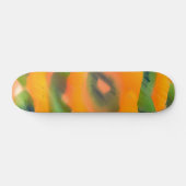 Oranje groen skateboard (Horizontaal)
