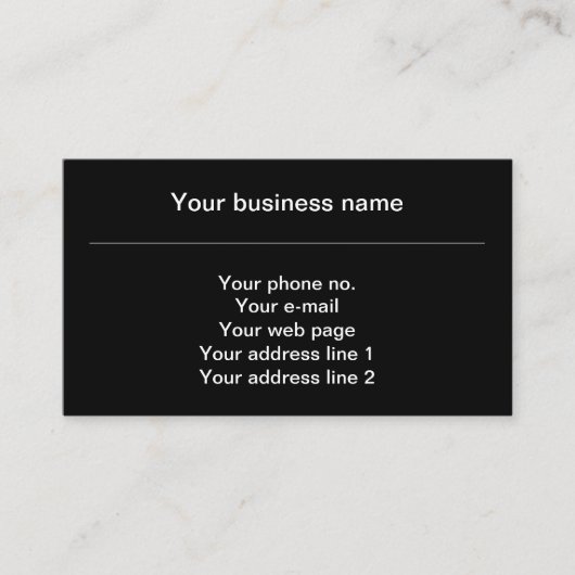 Oranje groene camouflage, leger, leger visitekaartje (Voorkant)