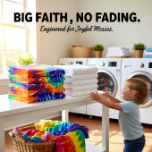 Oranje groene en gele daskleurstof bad handdoek