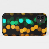 Oranje Groene en Gele Wazige Lichten Case-Mate iPhone Case (Achterkant (horizontaal))