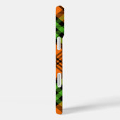 ORANJE & GROENE HALLOWEEN PLAID PATROON Case-Mate iPhone CASE (Achterkant / Rechts)