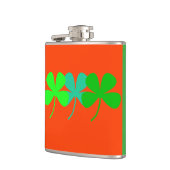 Oranje groene shamrocks St. Patricks Dag 4Molly Heupfles (Links)