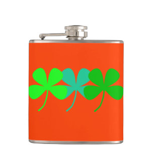Oranje groene shamrocks St. Patricks Dag 4Molly Heupfles