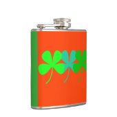 Oranje groene shamrocks St. Patricks Dag 4Molly Heupfles (Rechts)