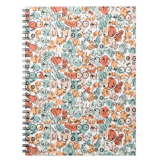 oranje groentje cadeau voor groene vrouw notitieboek (Voorkant)