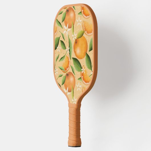 Oranje Groeven warm Pickleball Paddle (Links)