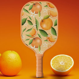 Oranje Groeven warm Pickleball Paddle
