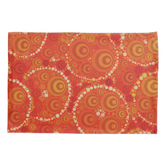 Oranje Groove Pillowcase Kussensloop