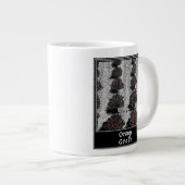 Oranje grove grote koffiekop (Voorkant rechts)