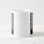 Oranje grove grote koffiekop (Voorkant)