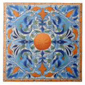 Oranje grove tegeltje (Voorkant)