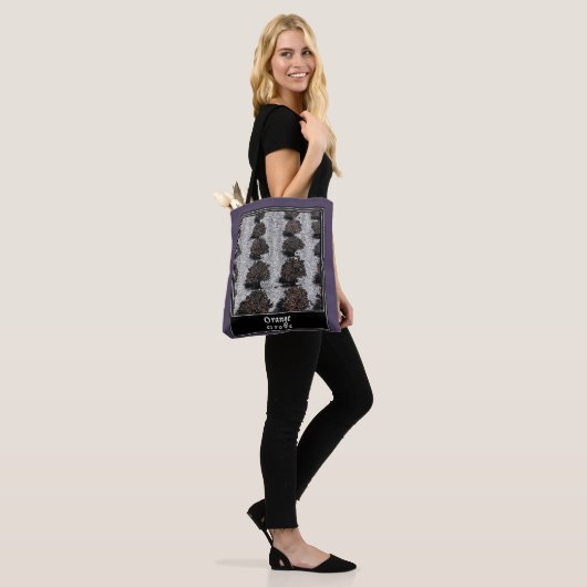 Oranje grove tote bag (Op model)