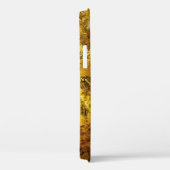 Oranje grunge textureabstract, oud, antiek, kunst, Case-Mate iPhone case (Achterkant / Rechts)