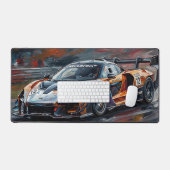 Oranje GTR Supercar Raceauto Bureaumat (Keyboard & Muis)