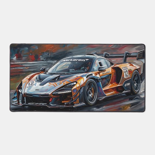 Oranje GTR Supercar Raceauto Bureaumat (Voorkant)