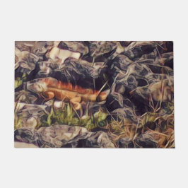 Oranje Guana Art Deurmat