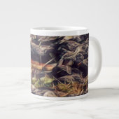 Oranje Guana Art Grote Koffiekop (Voorkant rechts)