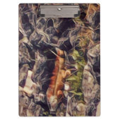 Oranje Guana Art Klembord (Voorkant)