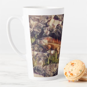 Oranje Guana Art Latte Mok