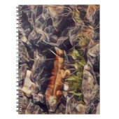 Oranje Guana Art Notitieboek (Voorkant)