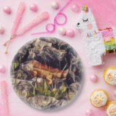 Oranje Guana Art Papieren Bordje (Feest)