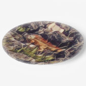 Oranje Guana Art Papieren Bordje (Gekanteld)