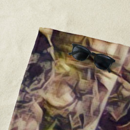 Oranje Guana Art Strandlaken