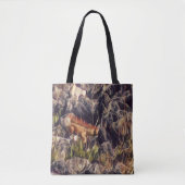 Oranje Guana Art Tote Bag (Voorkant)