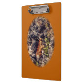 Oranje Guana Kunst Klembord (Links)