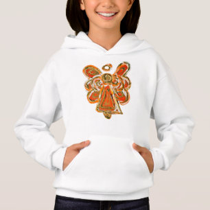 Oranje Guardian Angel Holiday Hoodie Sweatshirt