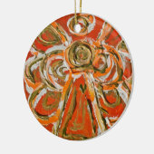 Oranje Guardian Angel Ornament Pendant (Links)