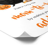 Oranje Halloween-Baby is het brouwen van een envel Poster (Hoek)