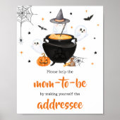 Oranje Halloween-Baby is het brouwen van een envel Poster (Voorkant)