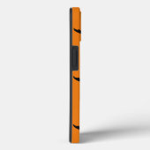 Oranje halloween/bat Hoesje-Mate iPhone Case (Achterkant / Rechts)