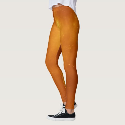Oranje Halloween-Leggings Leggings (Links)