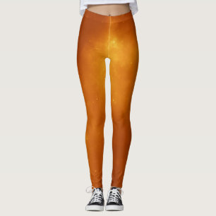 Oranje Halloween-Leggings Leggings