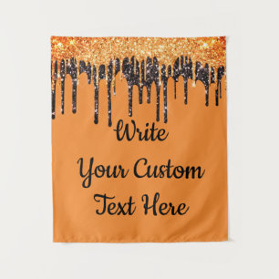 Oranje Halloween Party Photo Booth Backdrop Prop Wandkleed