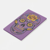 Oranje Halloween Skull Post-it® Notes (Schuin)