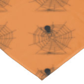 Oranje Halloween Spider Web Tablecloth Tafelkleed (Gekanteld)