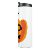 oranje halloween thermosbeker (Geroteerd rechts)