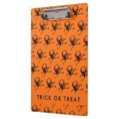Oranje Halloween Trick or treat Klembord (Links)