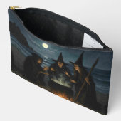 Oranje Halloween Witch Etui (Open)