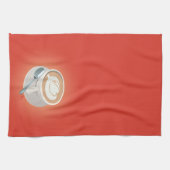 Oranje handdoek (Horizontaal)