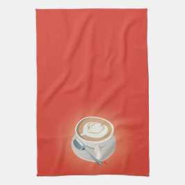 Oranje handdoek