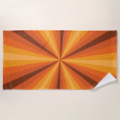 Oranje handdoek voor optische verlichting (Voorkant)