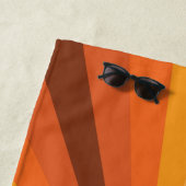 Oranje handdoek voor optische verlichting (In situ)