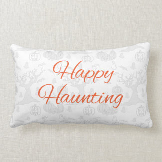 Oranje Happy Haunting Halloween Design Pillow Kussen