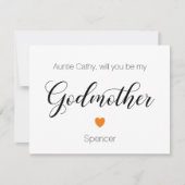 Oranje hart... ben je mijn god voorstel? kaart (Voorkant)