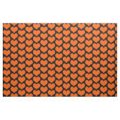 Oranje hartenstof stof (Yard (91,4 cm))